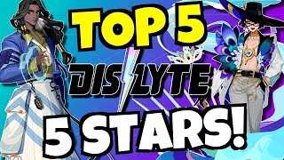 DISLYTE - TOP 5 BEST 5 STARS!!!