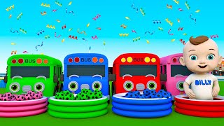 Wheel On The Bus Dance Party 2 | Rescue The Car With The Baby | Nursery Rhymes & Kids Songs