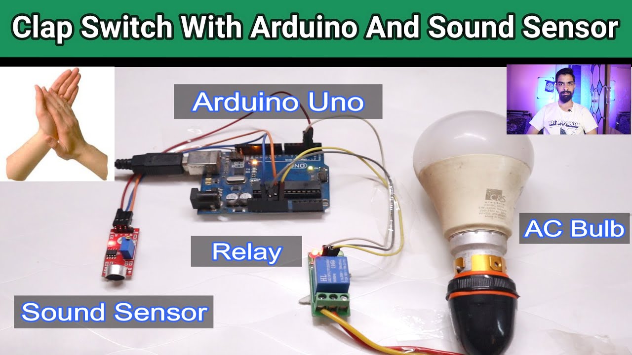 Arduino Clap Switch Using Sound Sensor