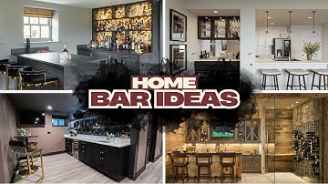 101 Cool Home Bar Ideas 2025 for Small Space, Basement, Garage, Kitchen Design Inspo