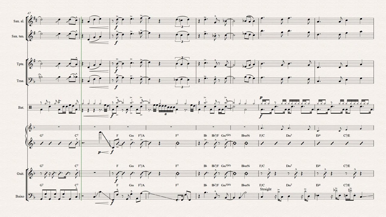 PORQUE ELE VIVE | Because He Lives | 545 HC[Partitura/sheet music | para Naipe de METAIS]👇PARTITURA👇