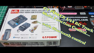 GT Power 1/14 RC Truck Simulation Multi Function Control Unit (Euro Version) 4K