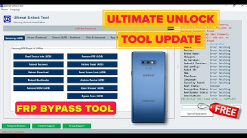 Ultimate Unlock Tool V1.0 | All-in-One Android FRP and Flashing Solution 2025 | GSM HUB TEAM
