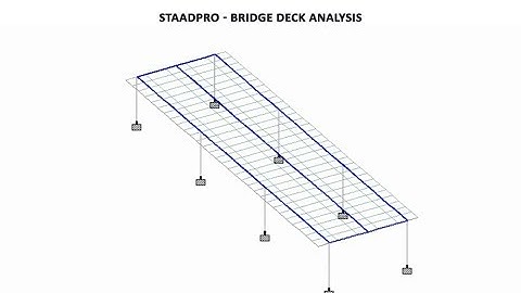 StaadPro - Bridge Deck Analysis - Er. Rahul Liloriya (Design Centre Indore)
