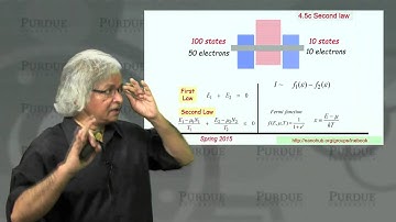 nanoHUB-U Fundamentals of Nanoelectronics A L4.5: Heat & Electricity: Second Law