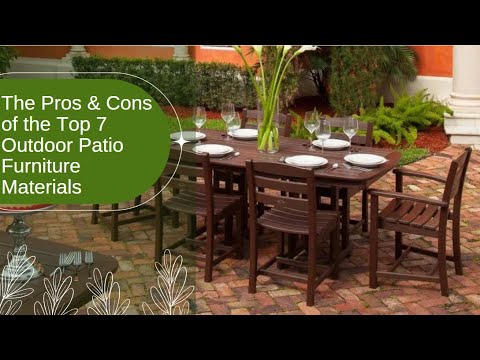 Video: Artificial rattan armchair: advantages and disadvantages. garden furniture