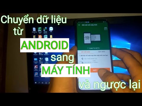 Chuyển dữ liệu nhanh từ ĐIỆN THOẠI sang MÁY TÍNH