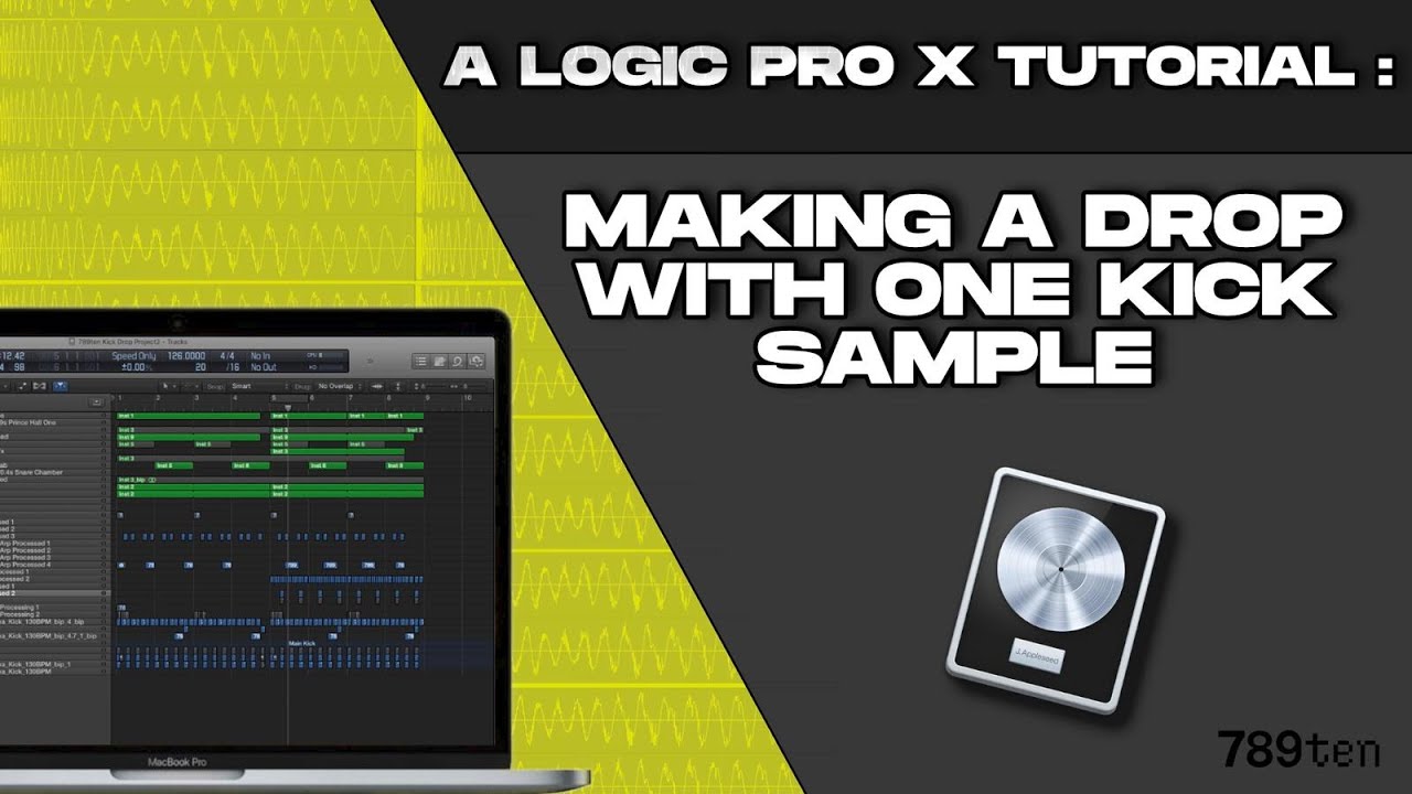 A Logic Pro X Tutorial: Making A Drop With One Kick Sample
