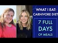 What I Eat: 7 Full Days of Eating on a Carnivore Diet