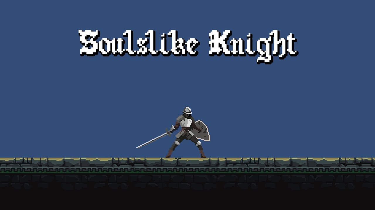2D Soulslike Knight (Pixel Art)