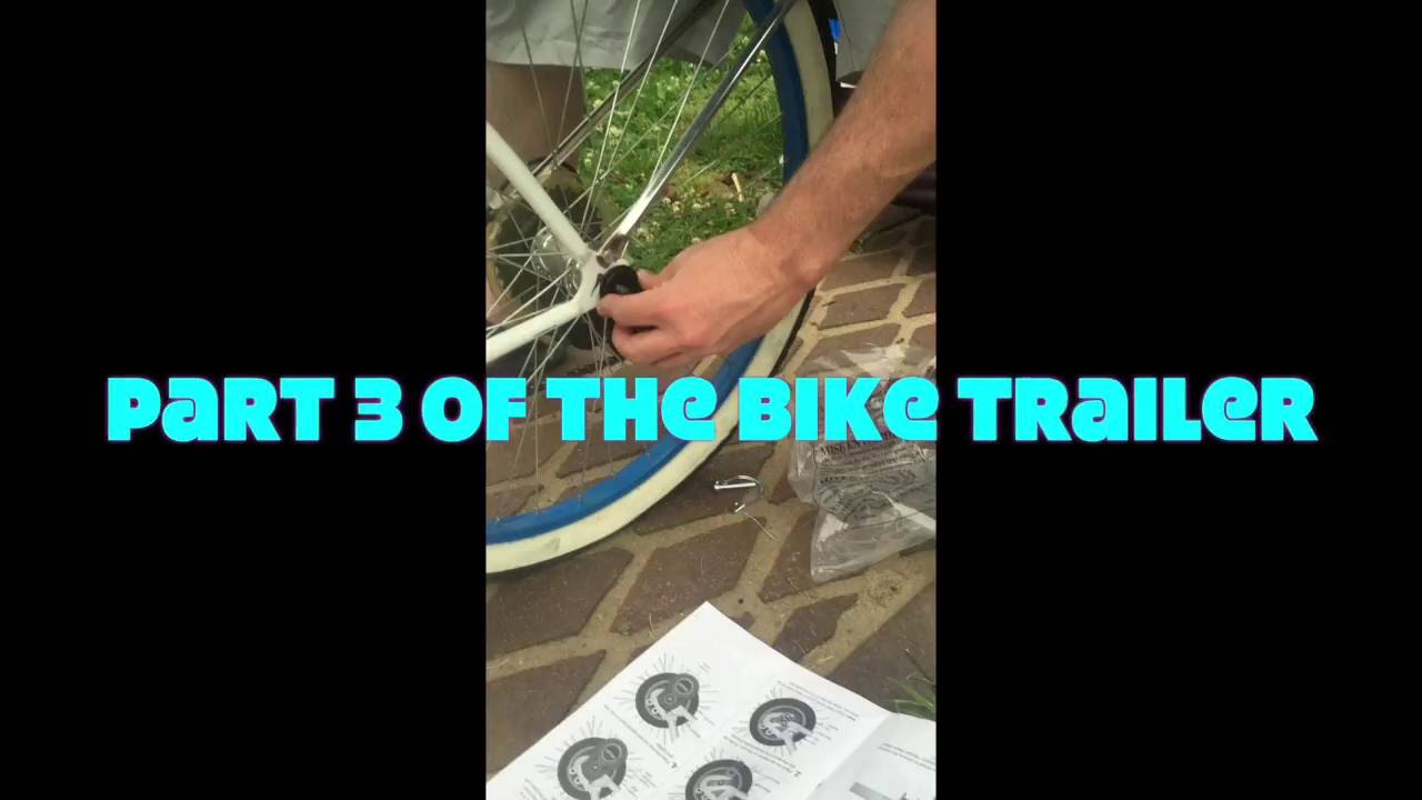 Part 3 Schwinn 2Seater Bike Trailer YouTube