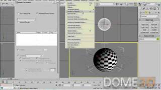 Dome3D tutorial - Render to Texture 3ds Max