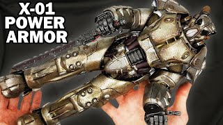 : Fallout Enclave power armor X-01 - 1/6 scale action figure