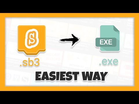 EASIEST WAY | How to Convert Scratch 3 Projects To .EXE Files (.sb3 to .exe)