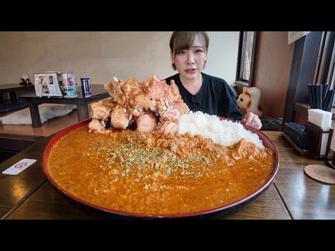 [Big Eater] I have some exciting news! I'm taking on a massive portion of butter-laden fried chic...