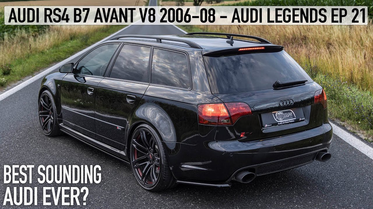 BEST SOUNDING AUDI EVER? AUDI RS4 B7 AVANT V8 4.2 - AUDI LEGENDS EP:21 - SUCH AN ICON - In Detail