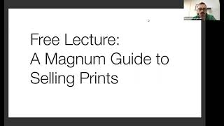 A Magnum Guide to Selling Prints