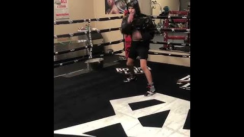 Thumbnail of RYAN GARCIA SHADOWBOXING SHOWS SPEED ON UPPERCUT DRILLS