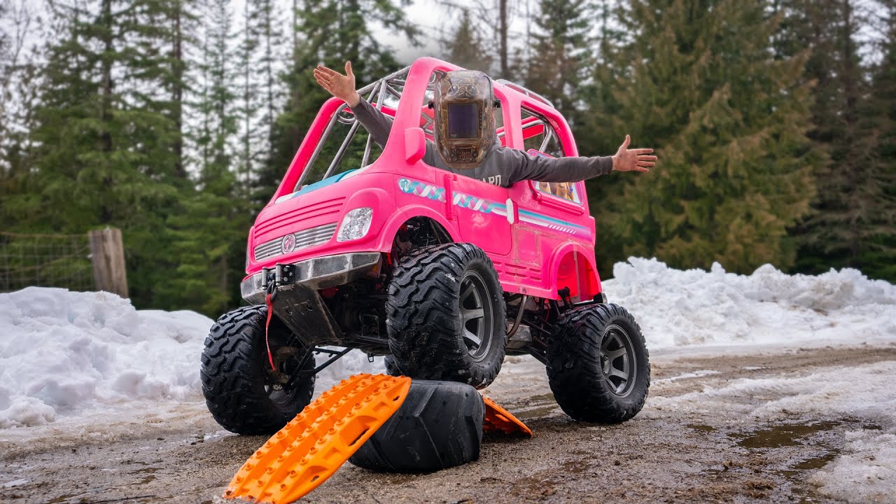 Finished 4WD in the VTwin Power Wheels! YouTube