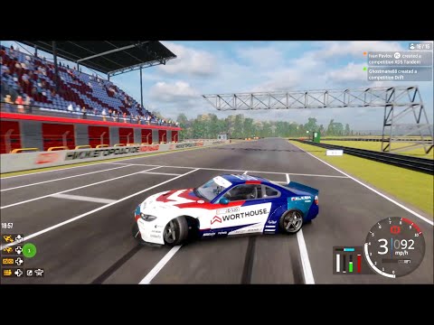 140Mph+ Reverse-Entry on NRing in Formula Drift Car