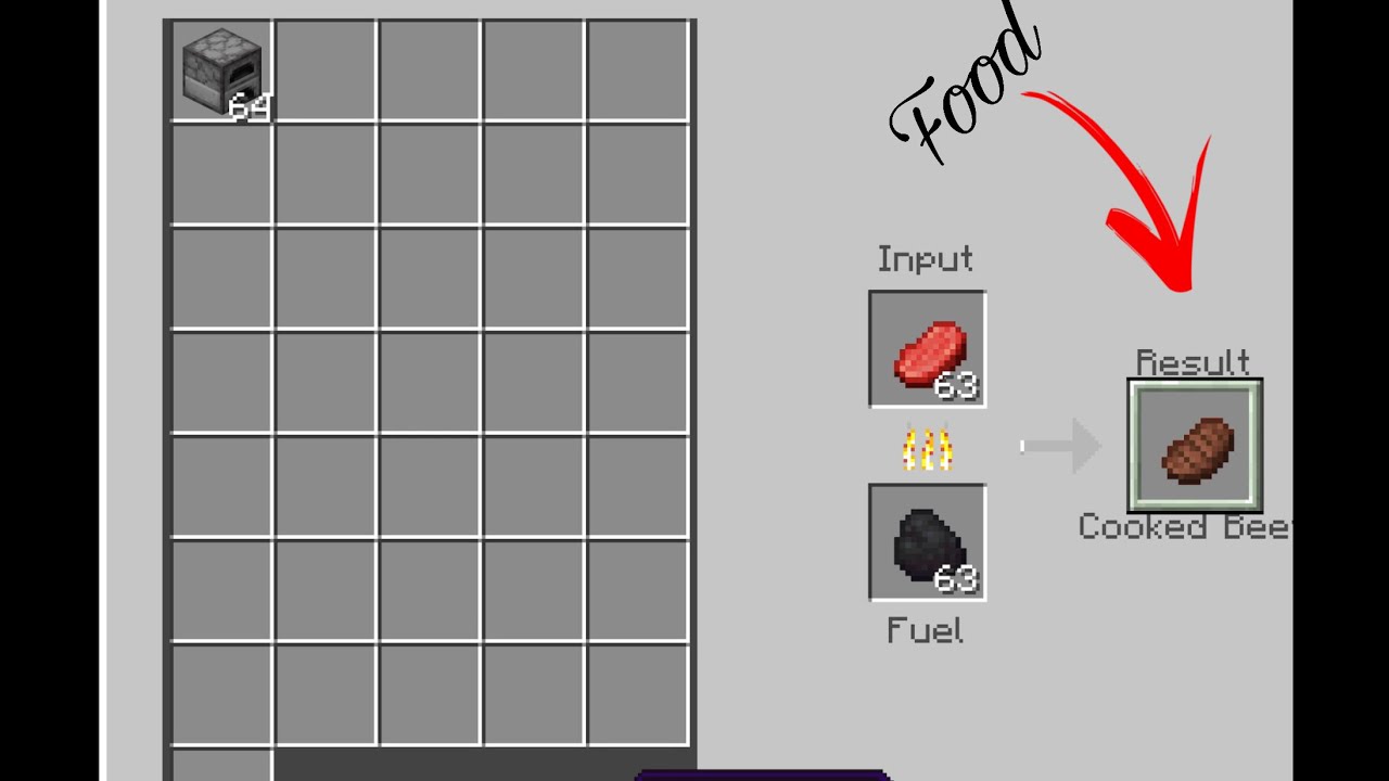 how to cook food in Minecraft YouTube