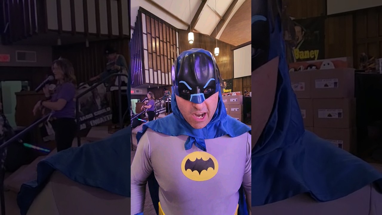 Budget Batman at the Covington Comic Con