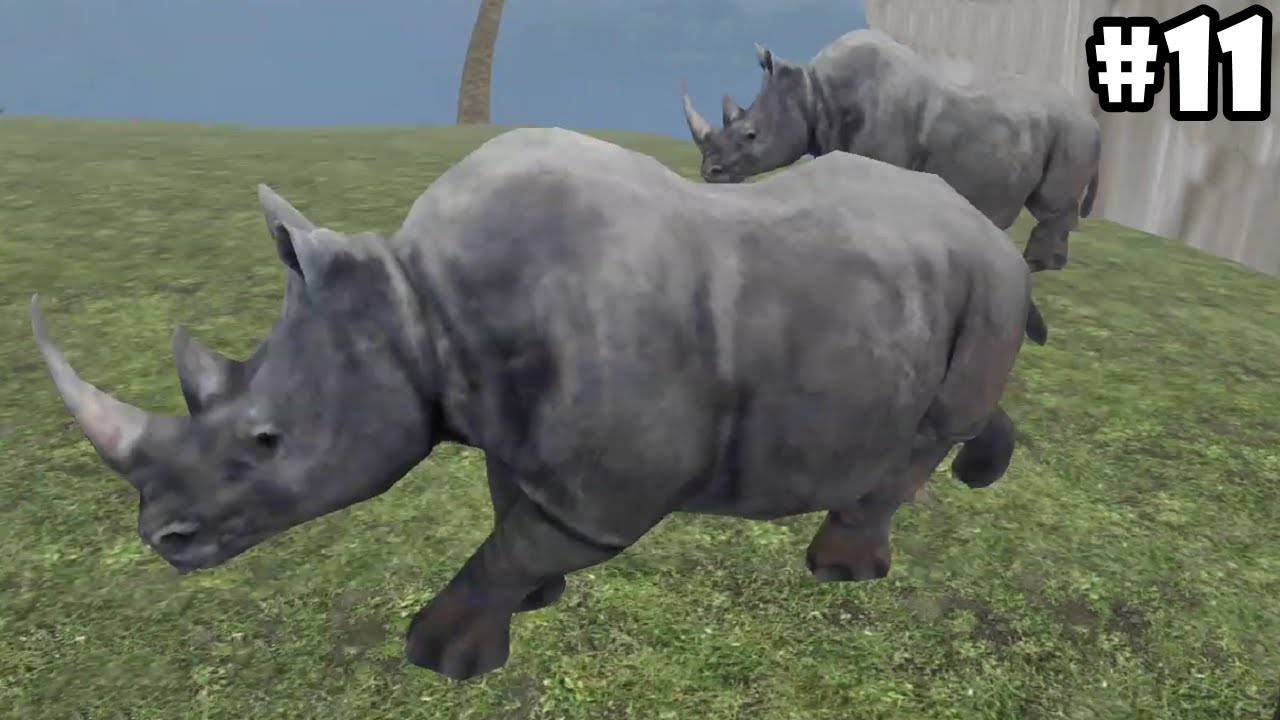 Wild Animals Online - Rhinoceros -Group Battle- Android ...