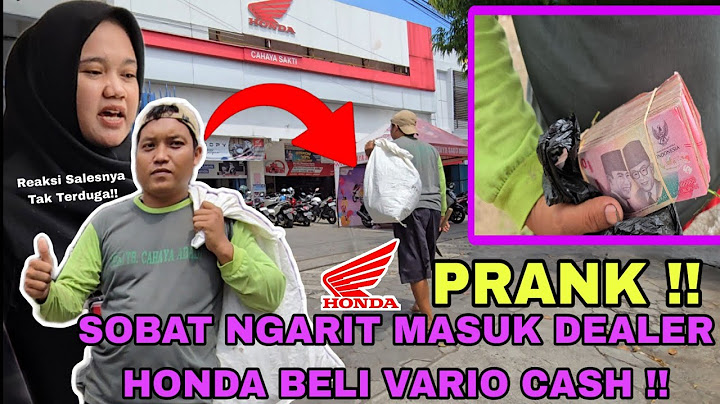SOBAT NGARIT PRANK BELI VARIO 2025