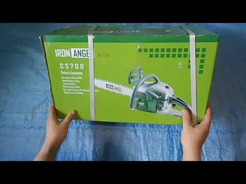 Бензопила Iron Angel CS700 (2 шины, 2 цепи)