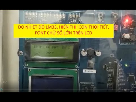 Video #TTVXL Hiển thị nhiệt độ theo font số lớn và icon thời... - youtube