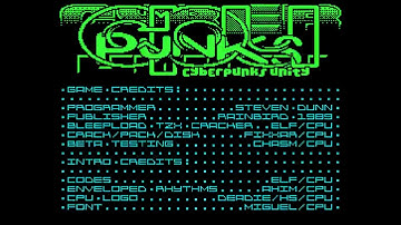 CyberPunks Unity - Starglider 2 | ZX Spectrum Cracktro