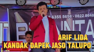 ARIF LIDA - KANDAK DAPEK JASO TALUPO - Live Orgen Tunggal