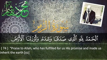 الشيخ محمود هاشم - سورة الزمر من الآية 73 إلى الآية 75