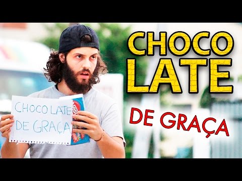 PEGADINHA | CHOCOLATE DE GRAÇA