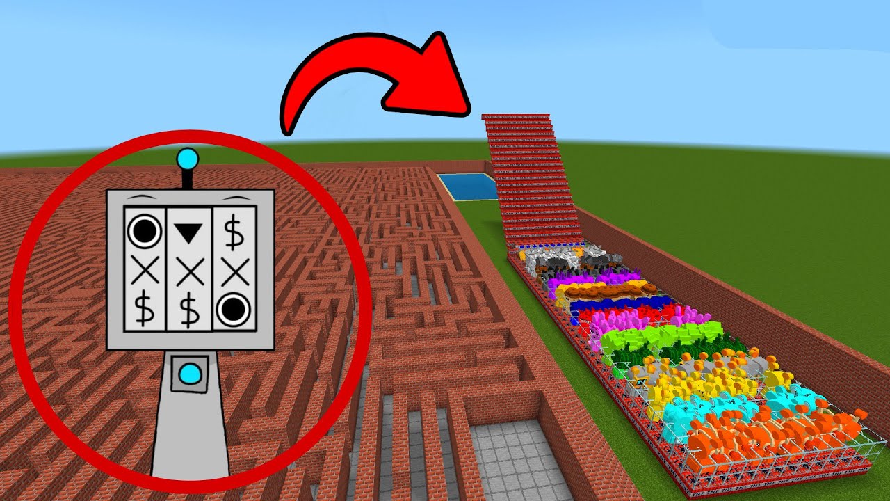 I Summon NEW Incredibox Sprunki in Maze Gmod Minecraft!