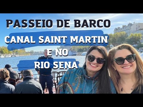 Miniatura do vídeo: PASSEIO DE BARCO NO CANAL SAINT MARTIN E RIO SENA