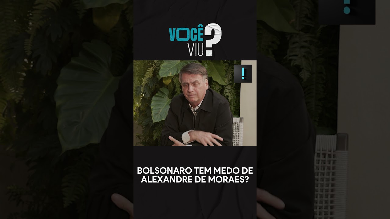 Bolsonaro tem medo de Alexandre de Moraes?