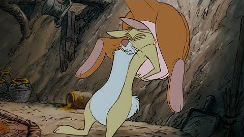 Kanga Stuck in Rabbit