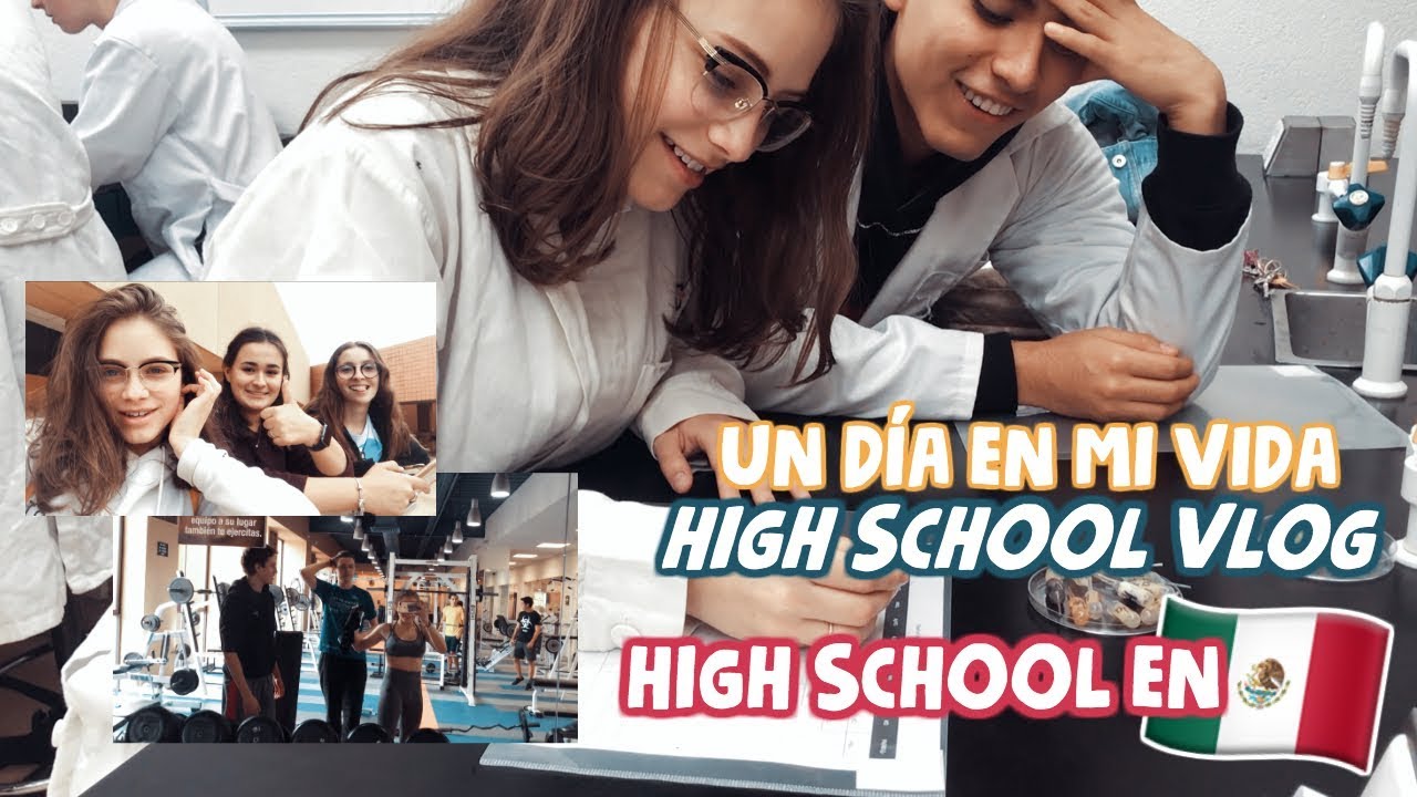 Un día en mi vida; vlog en la escuela - HIGH SCHOOL VLOG || Ana Díaz