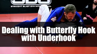 Dealing With a Butterfly Hook and Underhook • Ft. Matt Thornton