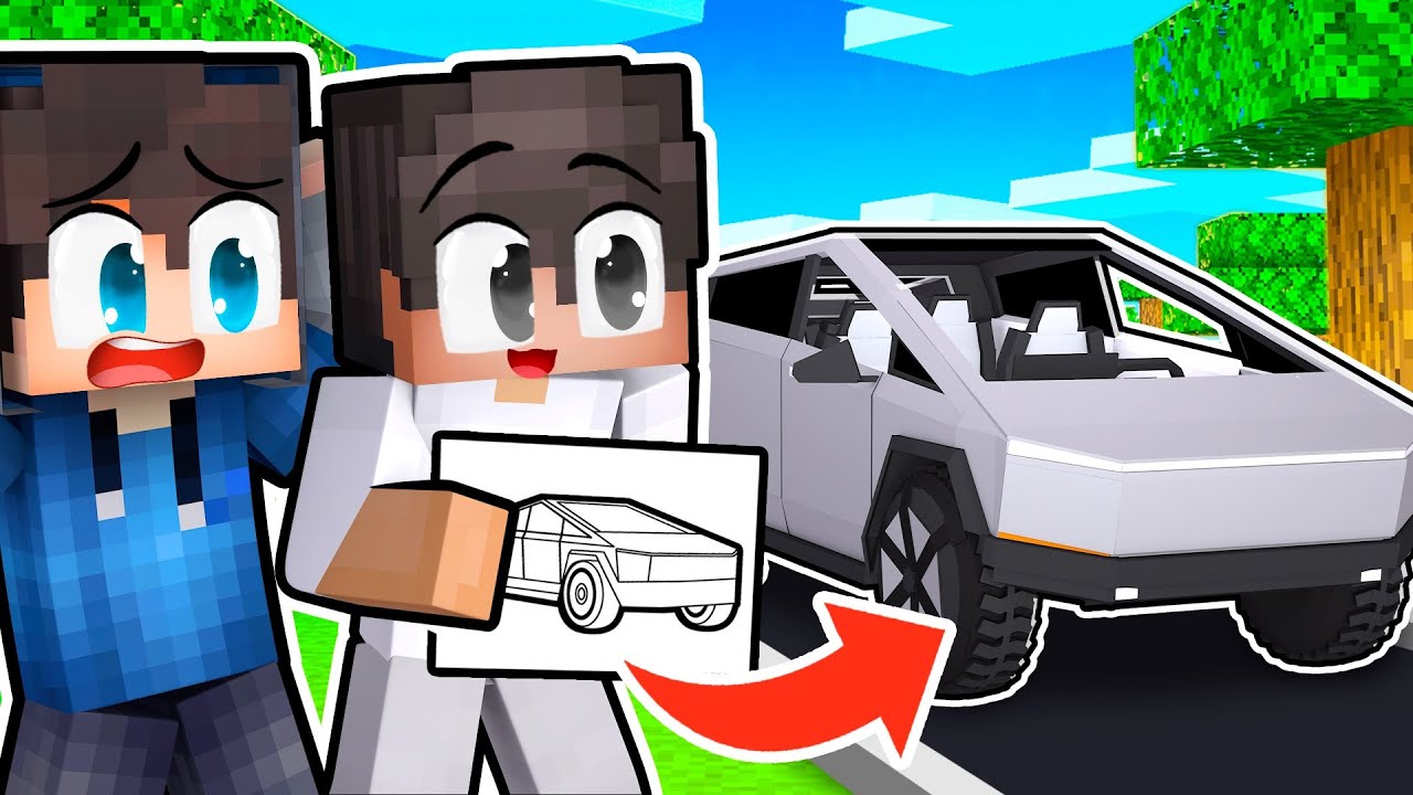 Co NAKRESLÍŠ to DOSTANEŠ v Minecraftu!