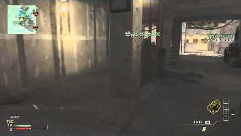 My first random throwing knife kill!