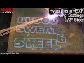 Hypertherm 45xp marking settings on 12in steel