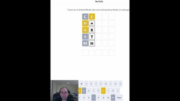 Verticle #Wordle: puzzle for 3 Dec 24  #variant #wordgames #puzzle #speedsolving #puzzlegame