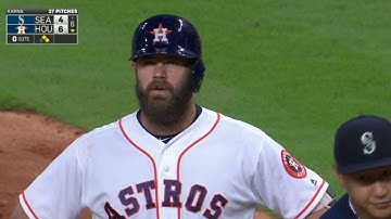 SEA@HOU: Gomez comes home on Seager