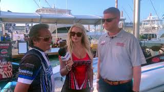 Brett Manire of Performance Boat Center at the 2020 Miami Boat Show