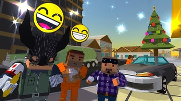 Simple Sandbox 2 New Update 1.6.3.5 with house props and snow falling ssb2