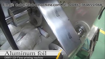 DBRY-320 Flexo printing Aluminum foil