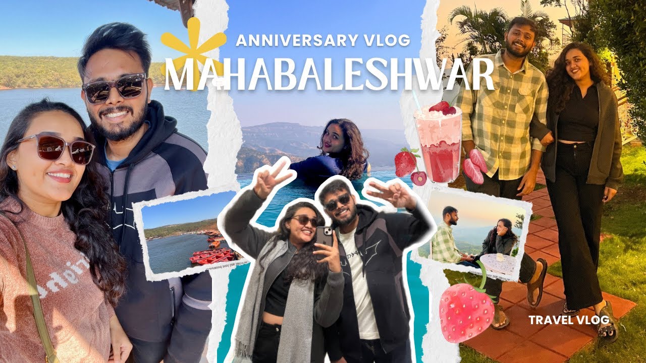 Our 2nd Anniversary in Mahabaleshwar ❤️ Veena Lake | Main Market Shopping | STAYCATION ✅