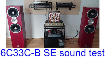 Steve Wonder sir Duke 6C33C-B SE tube amplifier model B-3A sound test